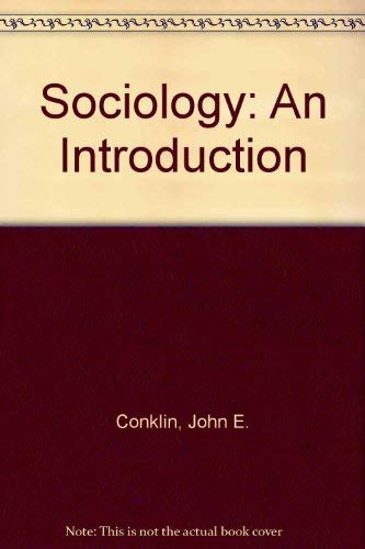 9780023245107: Sociology: An Introduction