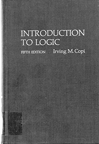 Stock image for Introduction to Logic for sale by Better World Books