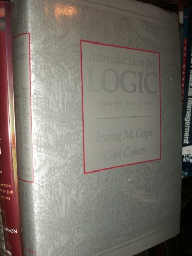 9780023250354: Introduction to Logic