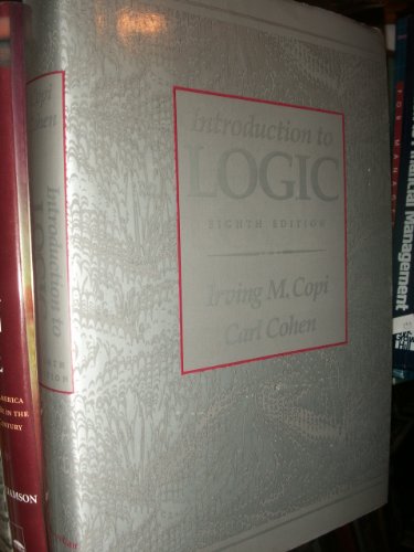 Stock image for An Introduction to Logic for sale by Better World Books