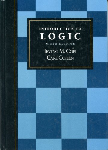 Imagen de archivo de Introduction to Logic a la venta por ThriftBooks-Dallas