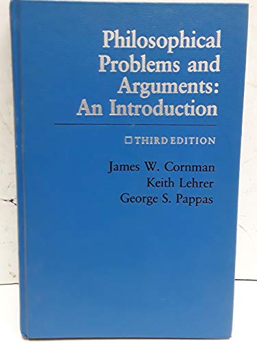 9780023251207: Philosophical Problems and Arguments: An Introduction