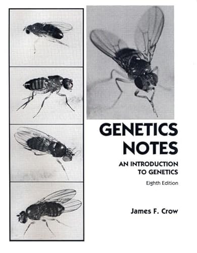 9780023258800: Genetics Notes: An Introduction to Genetics