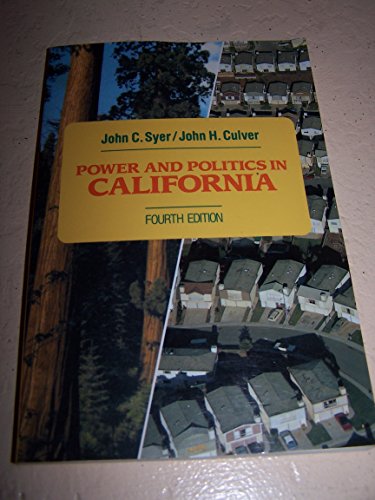 Beispielbild fr Power and Politics in California zum Verkauf von arcfoundationthriftstore