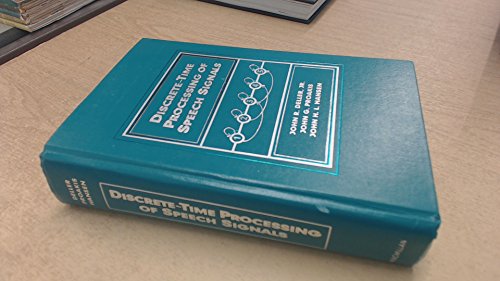 Beispielbild fr Discrete-Time Processing of Speech Signals zum Verkauf von Green Street Books