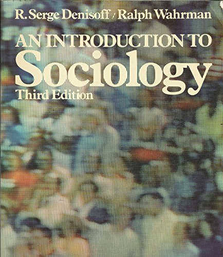 9780023284304: An introduction to sociology