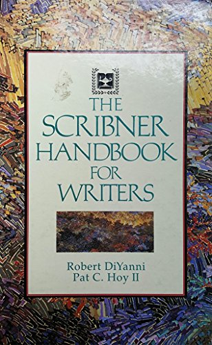 Stock image for The Scribner Handbook For Writers for sale by Romtrade Corp.