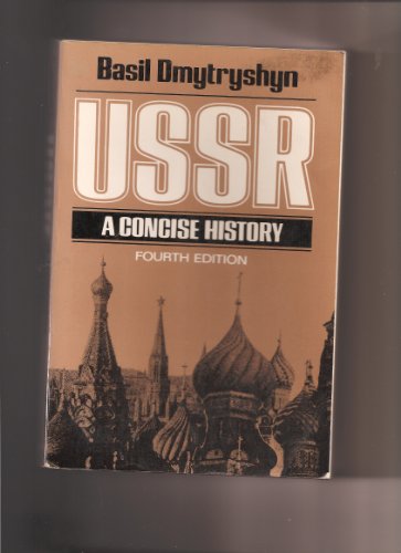 USSR: A Concise History (9780023304309) by Dmytryshyn, Basil