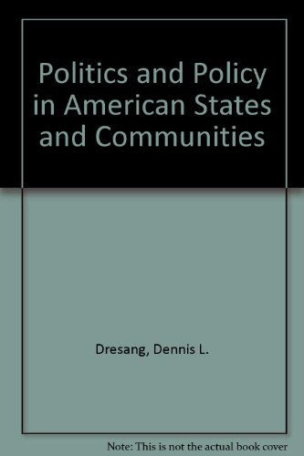 Imagen de archivo de Politics and Policy in American States and Communities a la venta por Aaron Books