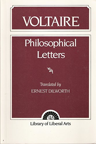9780023306105: Philosophical Letters: Voltaire