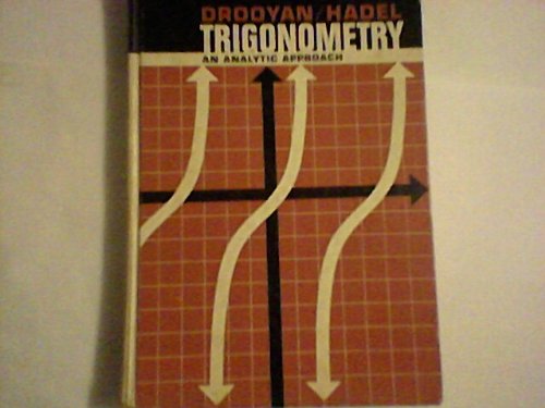 Imagen de archivo de Trigonometry: An Analytic Approach a la venta por Ergodebooks