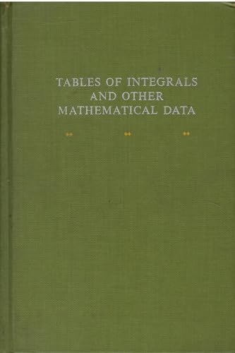 9780023311703: Tables of Integrals and Other Mathematical Data