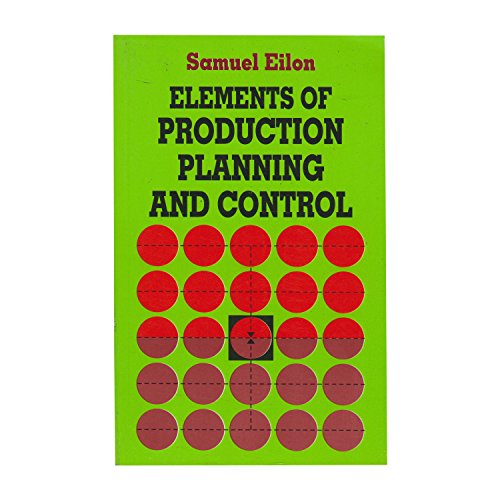 Imagen de archivo de Elements of Production Planning and Control a la venta por Kennys Bookstore