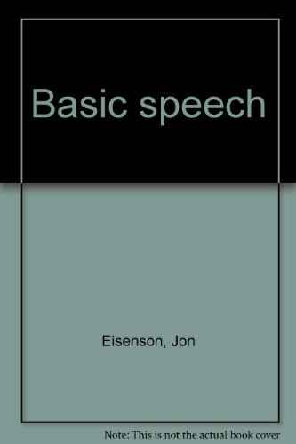 Stock image for Basic Speech for sale by Better World Books