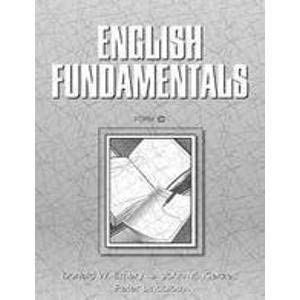 Stock image for English Fundamentals Form C for sale by Mispah books