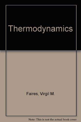 9780023355202: Thermodynamics