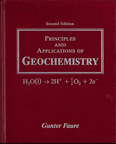 Beispielbild fr Principles and Applications of Geochemistry zum Verkauf von Zoom Books Company