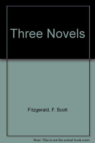 Three Novels (9780023379802) by Fitzgerald, F. Scott