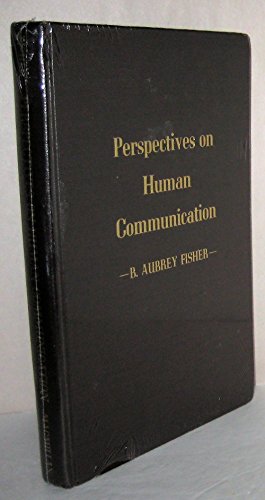 Beispielbild fr Perspectives on Human Communication zum Verkauf von Better World Books