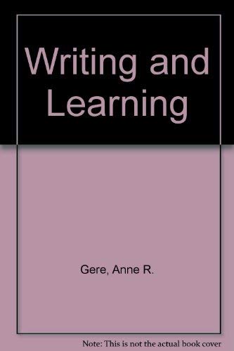 9780023414657: Writing and Learning