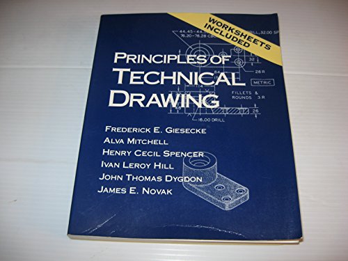 Imagen de archivo de Principles of Technical Drawing a la venta por HPB-Red