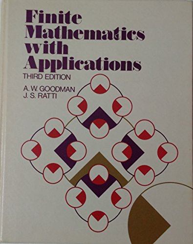 Imagen de archivo de Finite Mathematics with Applications a la venta por Wonder Book