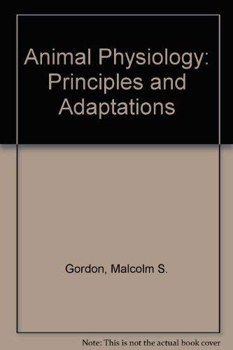 Stock image for Animal Physiology: Principles and Adaptations for sale by West With The Night