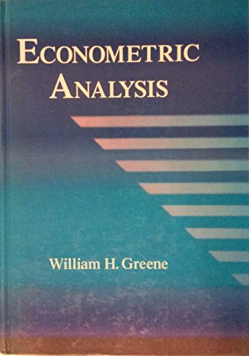 9780023463907: Econometric Analysis