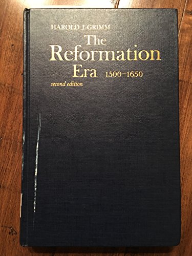 Stock image for The Reformation ERA, 1500-1650 for sale by Better World Books