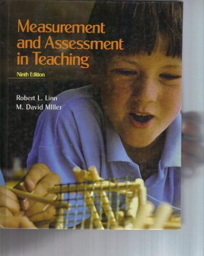 9780023482618: Measurement and Assessment in Teaching