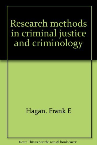 9780023488306: Research methods in criminal justice and criminology