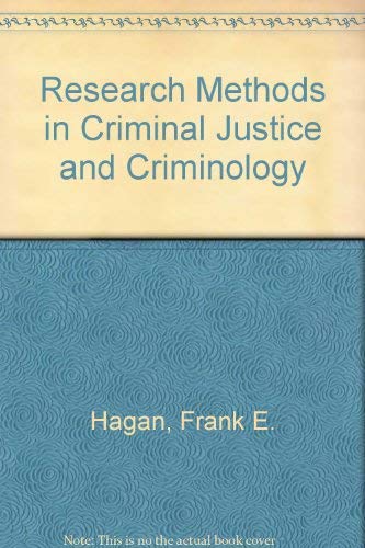 Imagen de archivo de Research Methods in Criminal Justice and Criminology a la venta por Better World Books: West