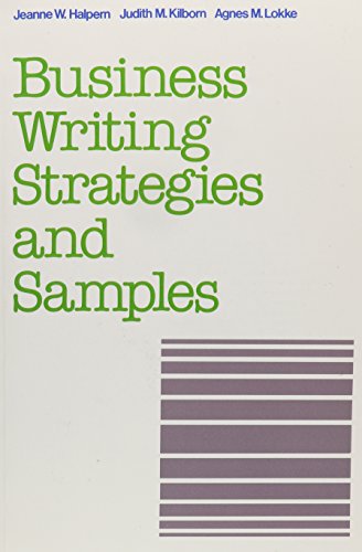 Business Writing: Strategies & Samples