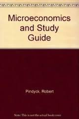 Imagen de archivo de Microeconomics: Study Guide a la venta por The Book Cellar, LLC