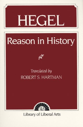 Stock image for Hegel: Reason in History for sale by Red's Corner LLC