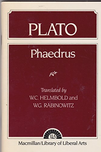 Beispielbild fr Plato: Phaedrus zum Verkauf von Wonder Book