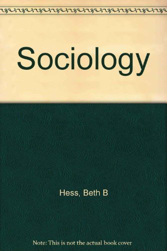 Stock image for Sociology for sale by Wonder Book