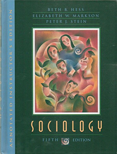 Stock image for Sociology: Annotated instructor*s edition for sale by dsmbooks