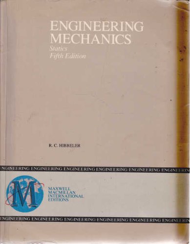 9780023546921: Engineering Mechanics: Statics (Study Guide)