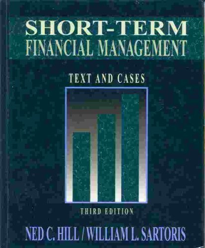 9780023548321: Short Term Financial Management