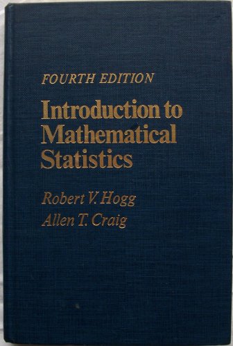 Imagen de archivo de Introduction to Mathematical Statistics a la venta por Better World Books