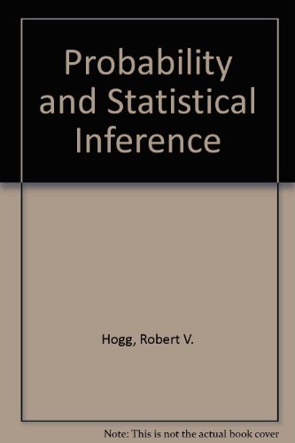 Imagen de archivo de Probability and Statistical Inference a la venta por Better World Books