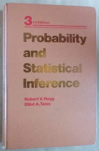 Beispielbild fr Probability and Statistical Inference zum Verkauf von Better World Books