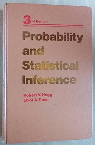 Stock image for Probability and Statistical Inference for sale by Better World Books