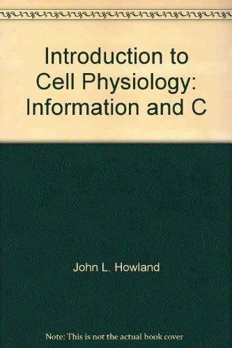 Stock image for Introduction to Cell Physiology for sale by HPB-Red