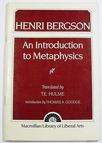 Imagen de archivo de An Introduction to Metaphysics a la venta por ThriftBooks-Dallas