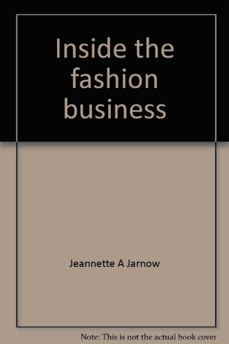 9780023600005: Inside the fashion business: Text and readings