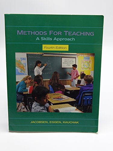 Beispielbild fr Methods for Teaching : A Skills Approach zum Verkauf von Better World Books: West