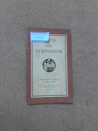 Imagen de archivo de Plato: Symposium a la venta por Gulf Coast Books