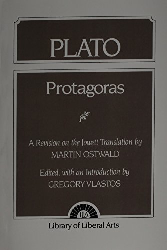 Beispielbild fr Plato : Protagoras zum Verkauf von Better World Books